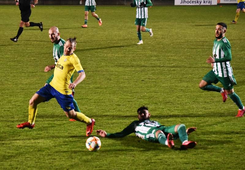 ČFL: FC Písek - Sokol Hostouň 1:1 (1:0).