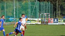 Mirovičtí fotbalisté porazili Čkyni 2:0 (snímek je z podzimního souboje, kdy na Šumavě zvítězili 3:1).