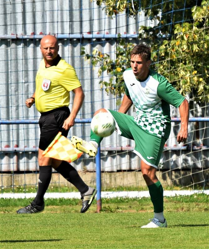 Fotbalový KP: Protivín - Český Krumlov 1:4 (1:1). Foto: Jan Škrle