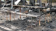 Oheň z pondělí 12. na úterý 13. července předvedl svou ničivou sílu v kempu Radava u Orlické přehrady. Při požáru hasiči vyhlásili 3. stupeň požárního poplachu, zasahovalo 10 cisteren a 4 dopravní automobily.