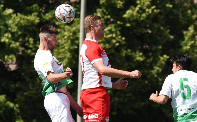 Fotbalová I.A třída: Semice - Roudné 2:3 (0:0).