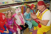 Dětský karneval v čimelické mateřské školce.