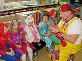 Dětský karneval v čimelické mateřské školce.