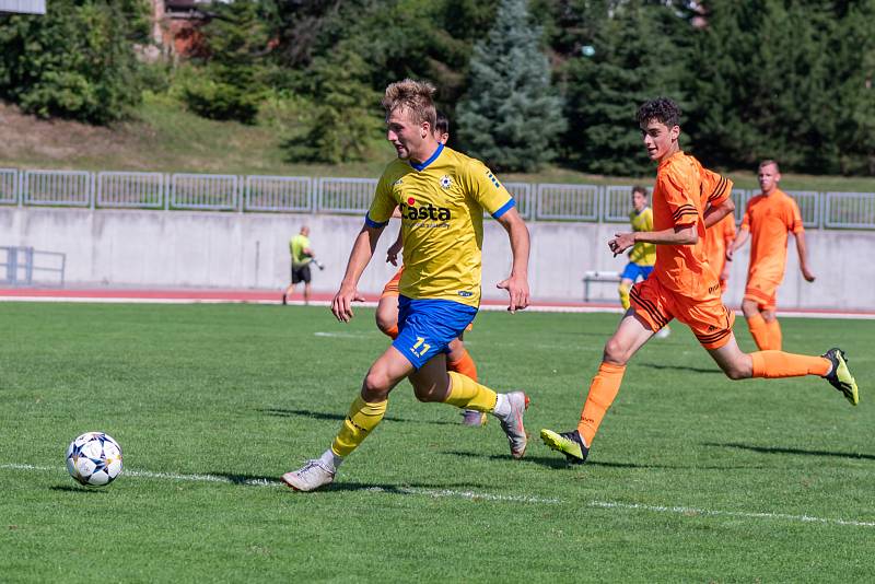 FC Písek U19 - FC Rokycany U19 5:1 (4:1).