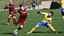 Přípravný fotbal: FC Písek - AC Sparta Praha B 2:1 (2:1). Foto: Jan Škrle