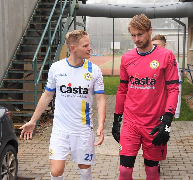 Fortuna ČFL: SK Rakovník - FC Písek 2:2 (2:2).