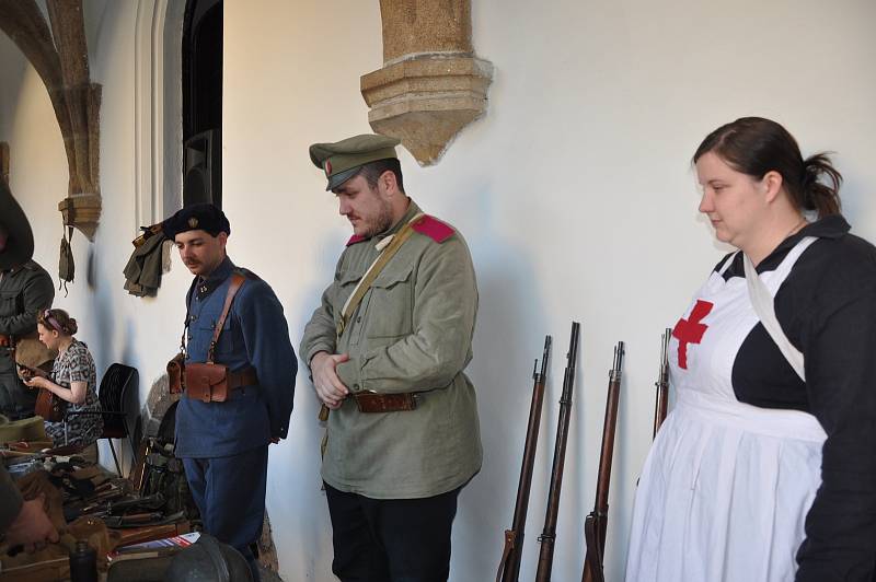 Muzejní noc s legionáři  v Prácheňském muzeu v Písku