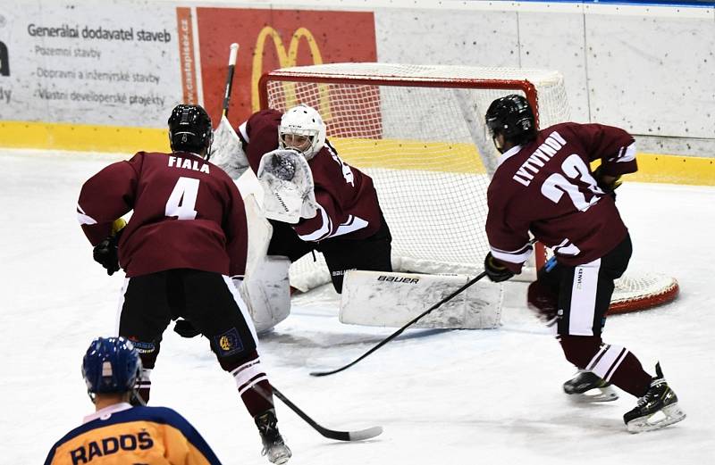 II. liga ledního hokeje: IHC Písek - Letci Letňany 3:5 (1:1, 1:2, 1:2).