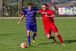 Zápas I.B třídy mezi Hradištěm a Putimí 1:2 (0:0)-