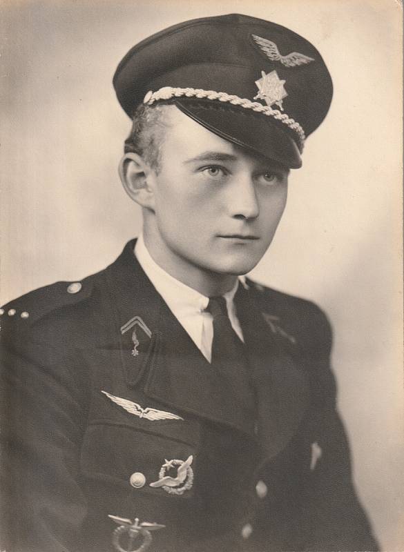 Pilot RAF Jan Jeřábek.