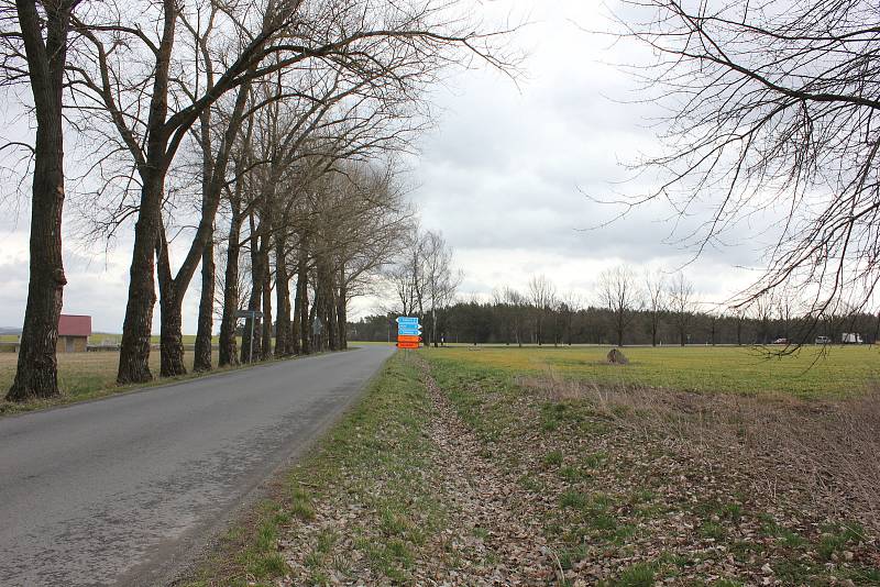 Objízdná trasa Mirovice, Slavkovice, Rakovice.