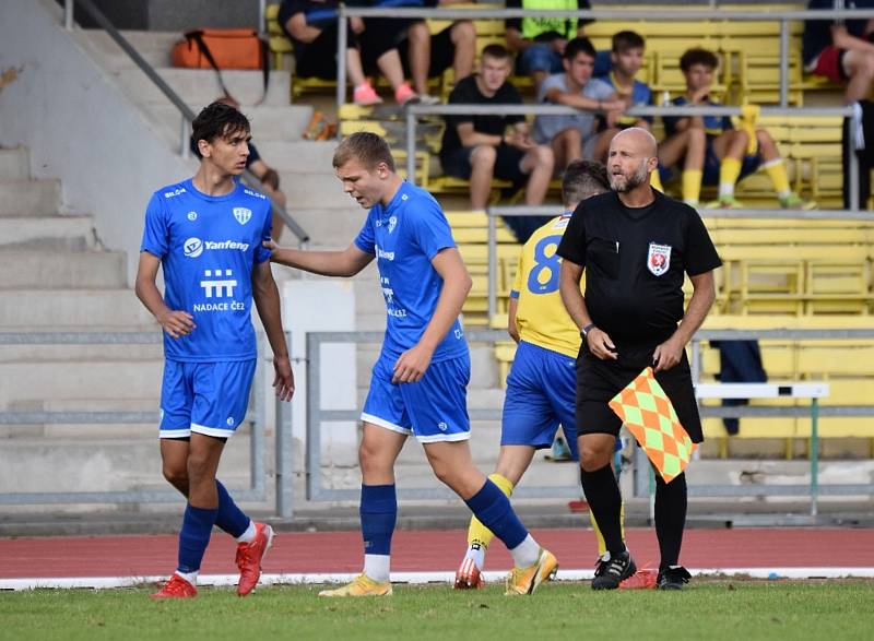 Česká liga dorostu U19: FC Písek - FC Silon Táborsko 2:2 (2:1).