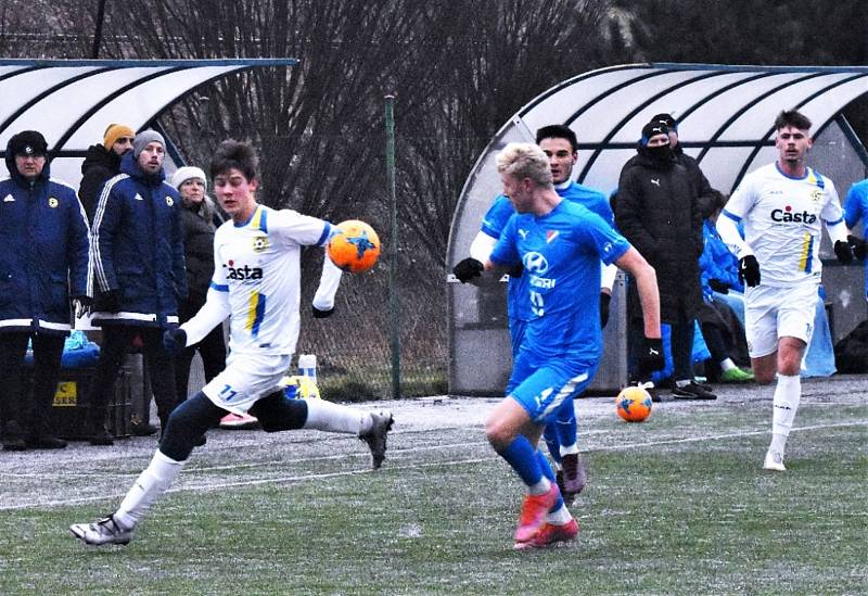 Přípravný fotbal: FC Písek - Baník Ostrava U19 1:2 (0:2).
