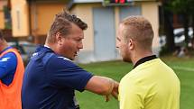 Fotbalová I.A třída: Mirovice - Strunkovice 1:0.