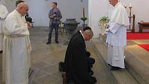 Slavnostní představení svatého hřebu v Milevsku v úterý 13. září a svatá liturgie s uctěním relikvie.