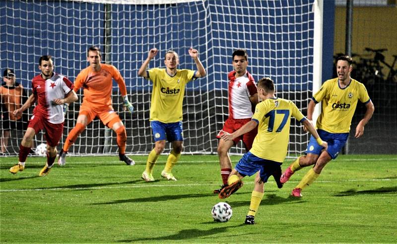 Fortuna ČFL: FC Písek - Slavia Karlovy Vary 1:0 (0:0).