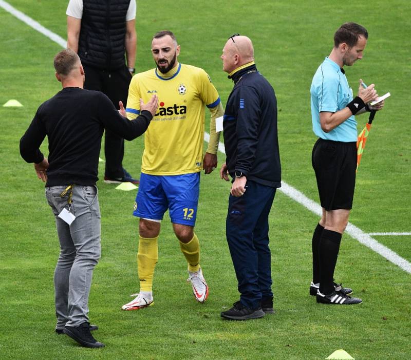 Fortuna ČFL: FC Písek - Motorlet Praha 2:0.