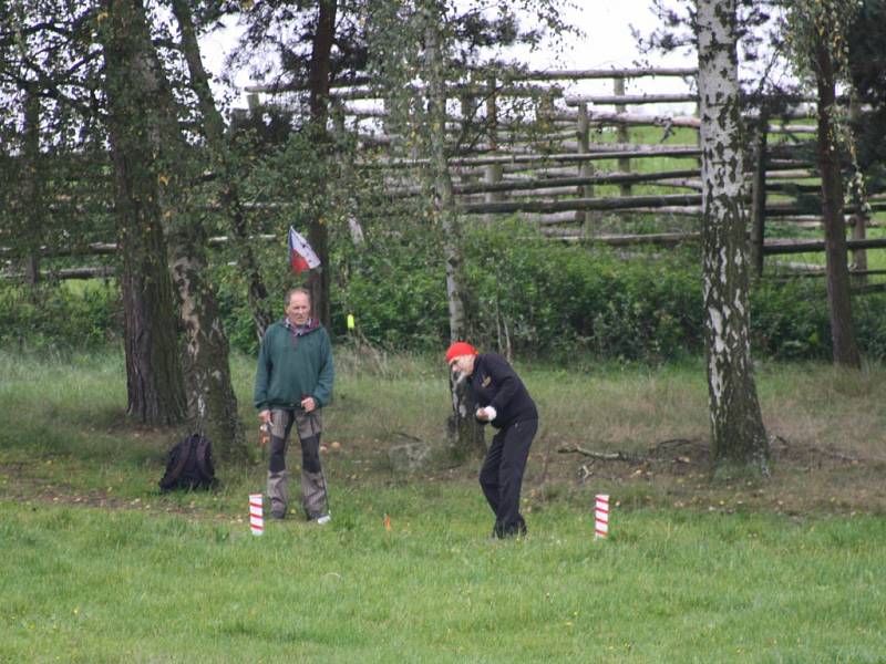 Turnaj v extrémním golfu 7. EG Cup Písek na Velkém Kamýku.