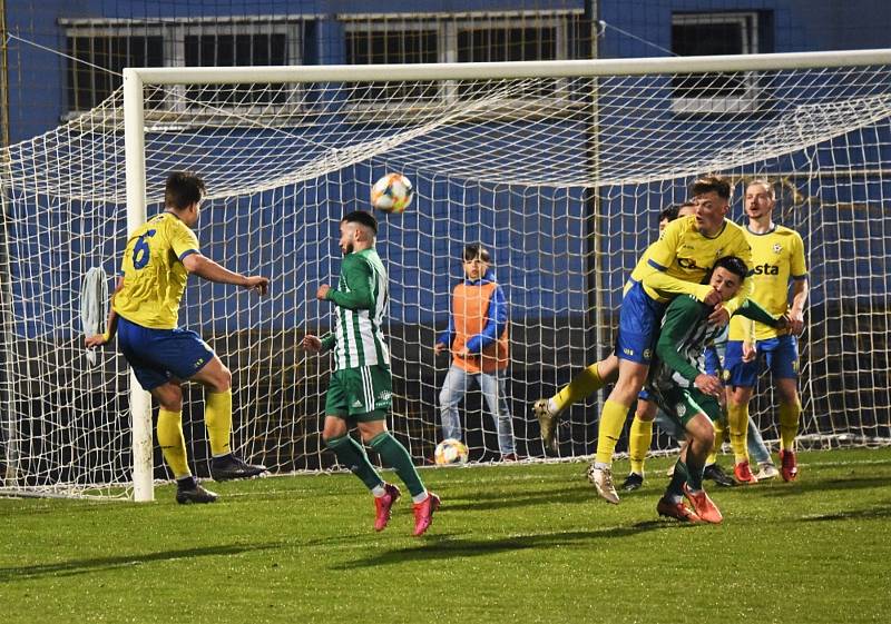 ČFL: FC Písek - Sokol Hostouň 1:1 (1:0).