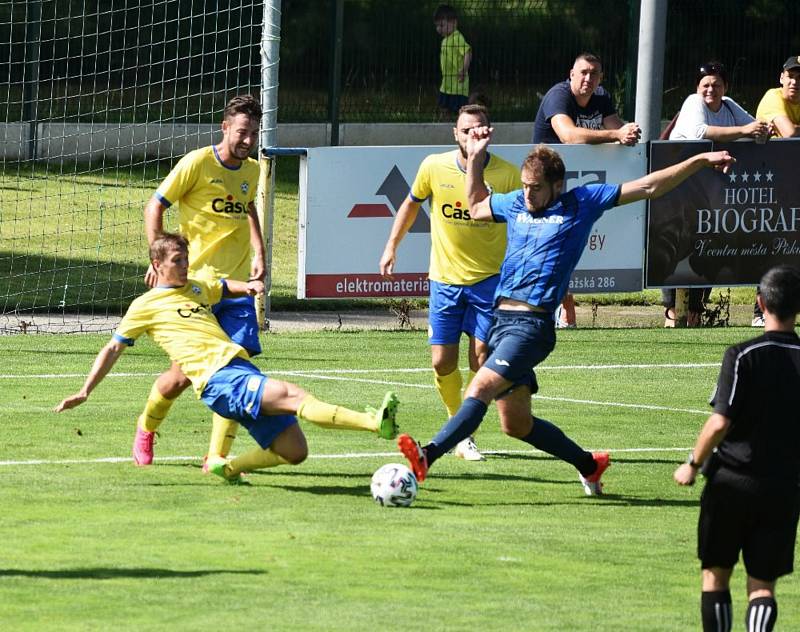 ČFL: FC Písek - Domažlice 1:3 (0:1).