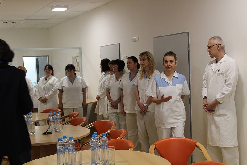 Ministr zdravotnictví a poslanec Adam Vojtěch navštívil píseckou nemocnici.