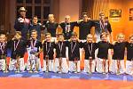 Úspěšní účastníci Mistrovství České republiky v karate z oddílu SKP karate Písek.