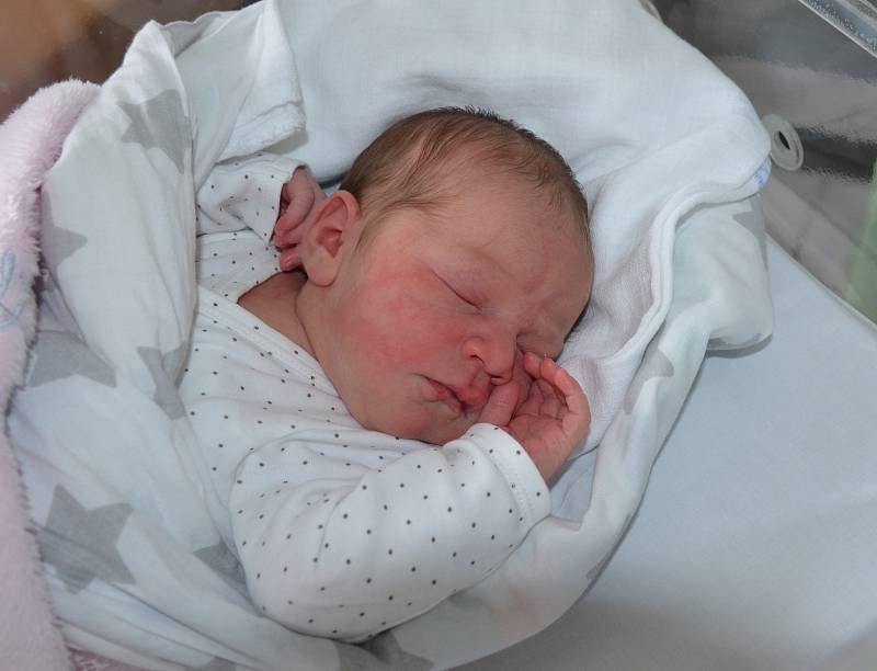 Emílie Plavcová z Písku. Dcera Evy a Jana Plavcových se narodila 24. 9. 2019 ve 14.15 hodin. Při narození vážila 3500 g a měřila 51 cm. Doma se na ni těšili sourozenci Jáchym (5) a Johana (3).