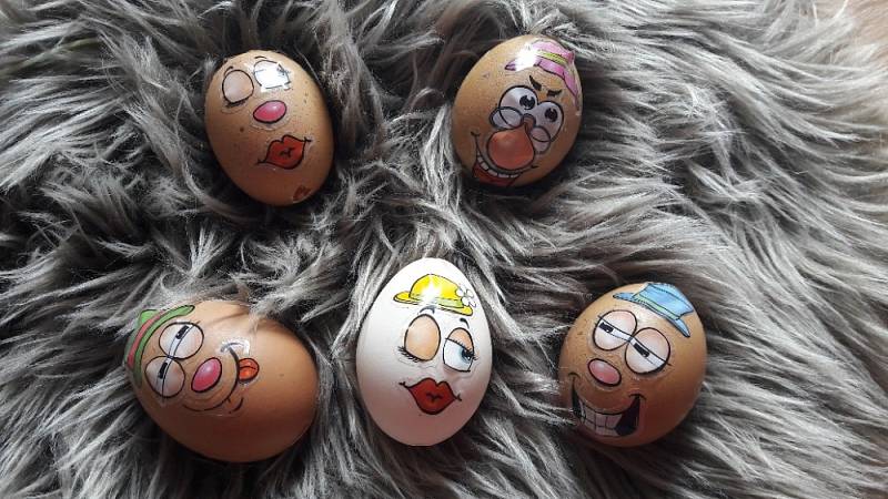 Velikonoční vajíčka mohou mít mnoho podob.