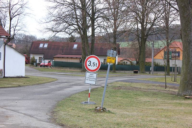 Objízdná trasa Mirovice, Slavkovice, Rakovice.