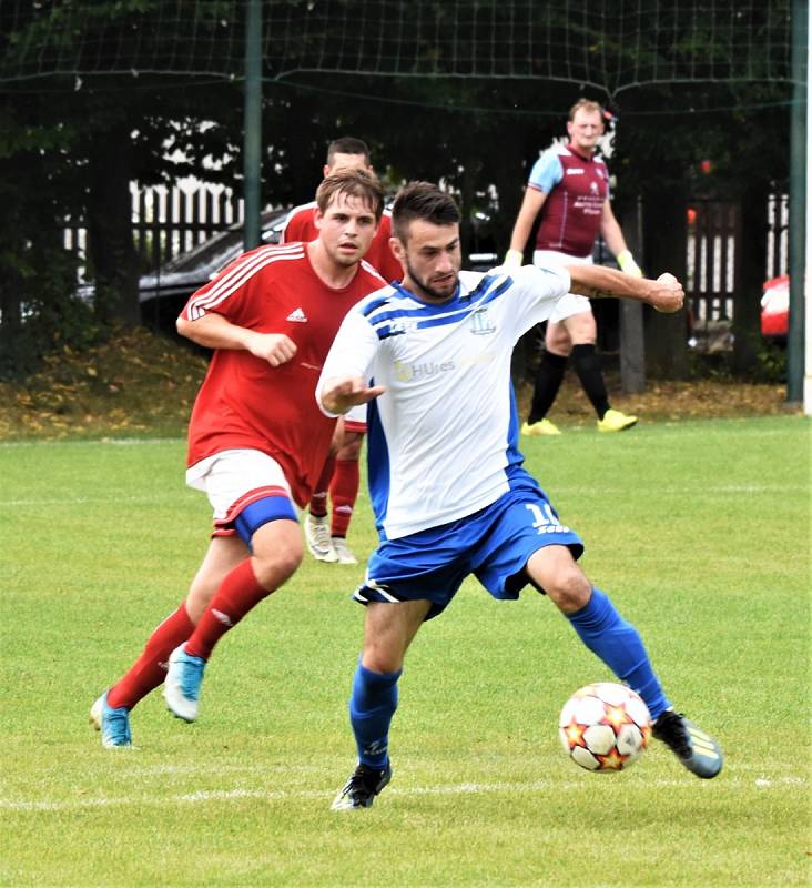 Fotbalová I.A třída: Mirovice - Strunkovice 1:0.