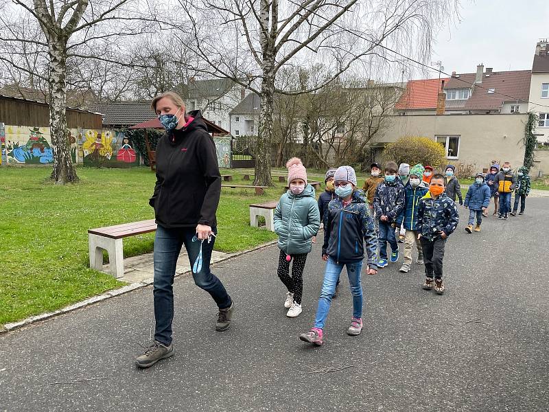 Základní škola Edvarda Beneše v Písku opět přivítala žáky prvního stupně.