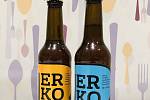 První české recyklované pivo Erko.
