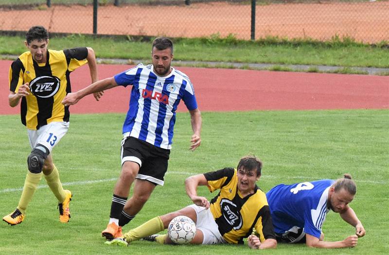 TJ Blatná - FC ZVVZ Milevsko 1:1 (0:0).