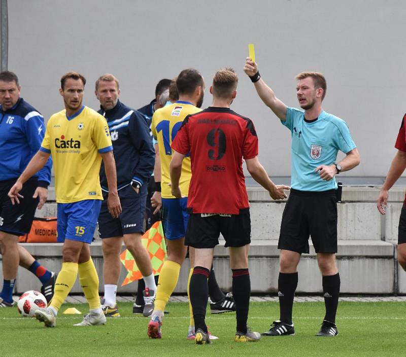 FC Písek – TJ Jiskra Domažlice 0:1 (0:1).