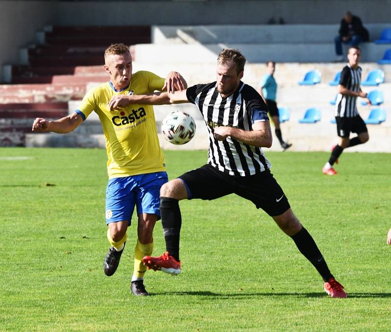 Fortuna ČFL: FC Písek - Admira Praha 3:3.