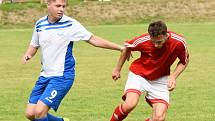 Fotbalová I.A třída: Mirovice - Strunkovice 1:0.