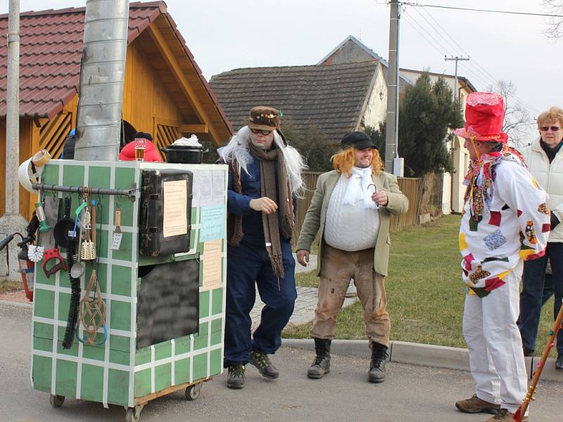 Třicáté výročí masopustu ve Skalách.