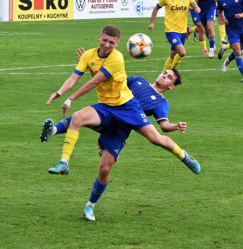 Fotbalová ČFL: FC Písek - Motorlet Praha 1:0 (0:0).