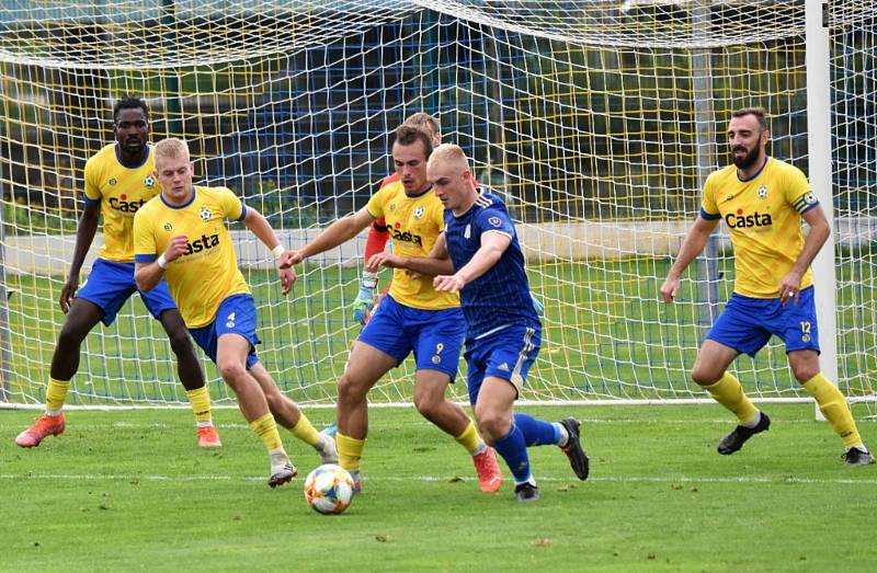 Fotbalová ČFL: FC Písek - Motorlet Praha 1:0 (0:0).