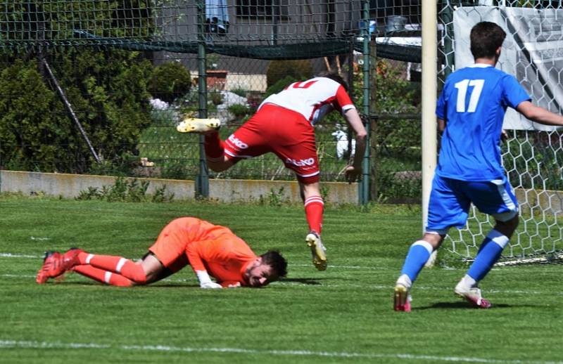 Fotbalová I.A třída: Semice - Vodňany 4:1 (3:1).