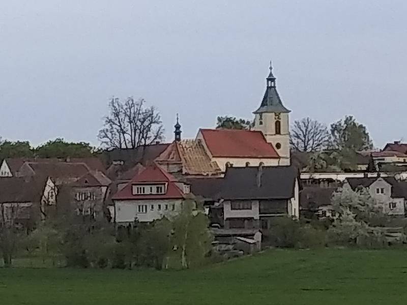 Kostel Všech svatých v Kovářově. Foto: Petra Baštýřová