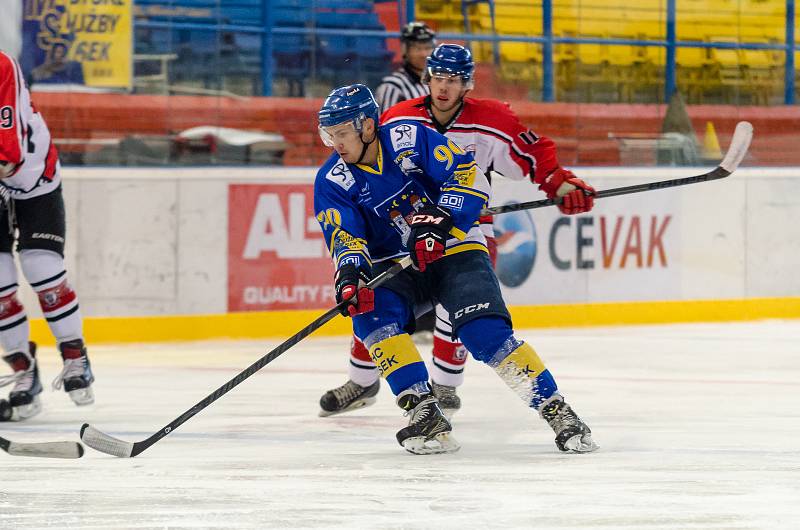 Přípravné utkání IHC Písek - HC Strakonice (6:1).