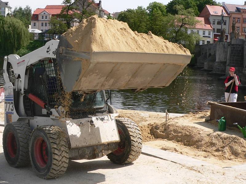 Přípravy Cipískoviště jsou v plném proudu.   