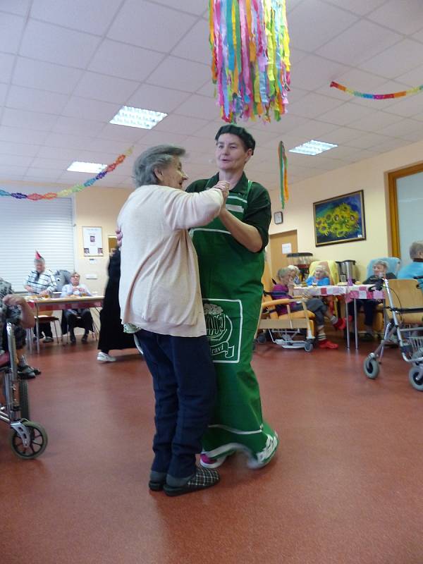 Masopust v píseckém seniorcentru.