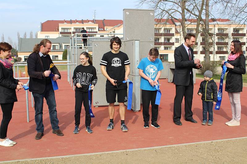 Otevření parkourového hřiště v Písku.