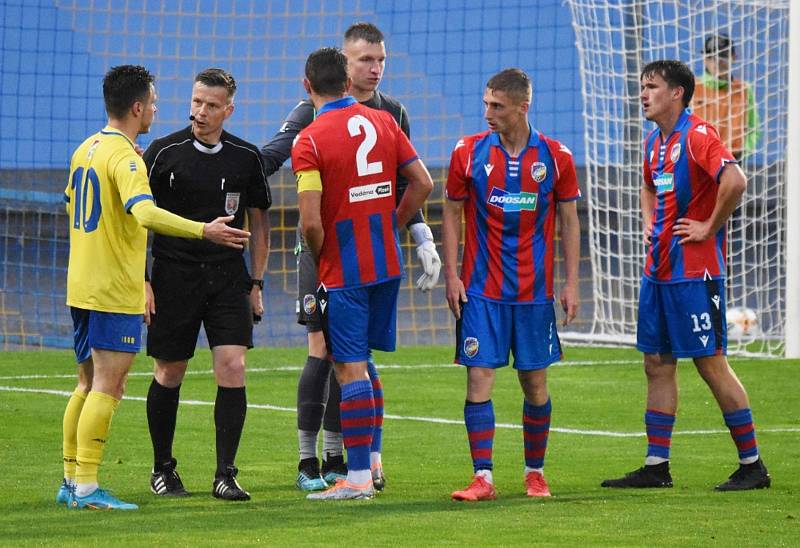 Fotbalová ČFL: FC Písek - Viktoria Plzeň B 0:2 (0:0).