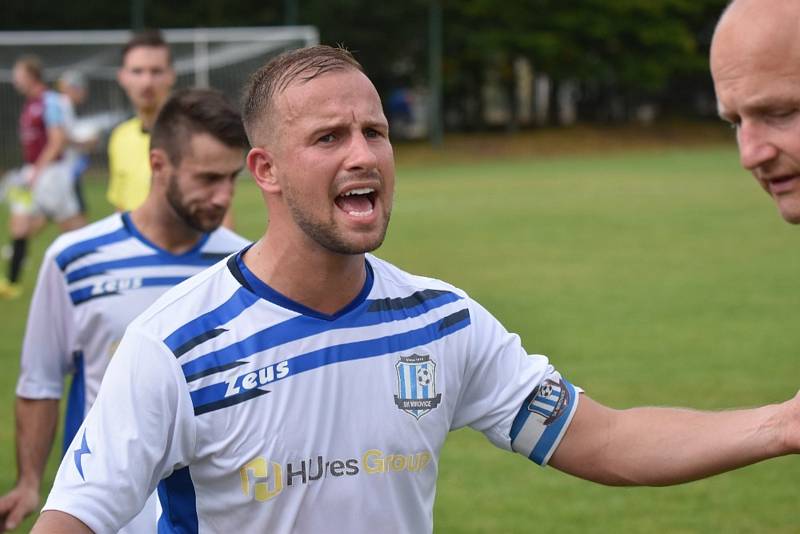 Fotbalová I.A třída: Mirovice - Strunkovice 1:0.