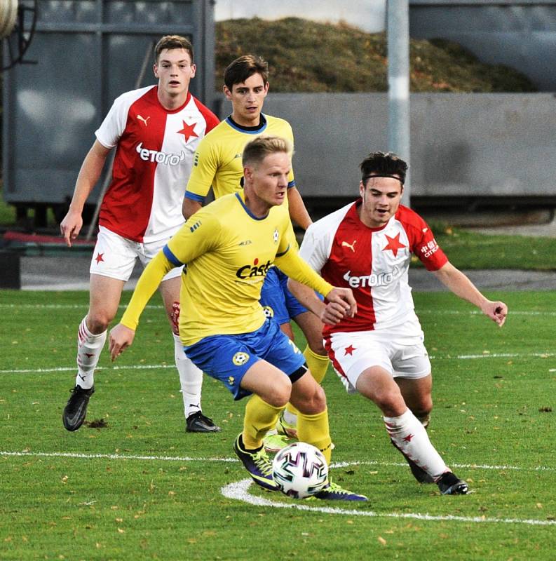 Fotbalisé Písku na podzim béčko Slavie porazili 2:1, nyní na jeho hřišti prohrálo 0:5.