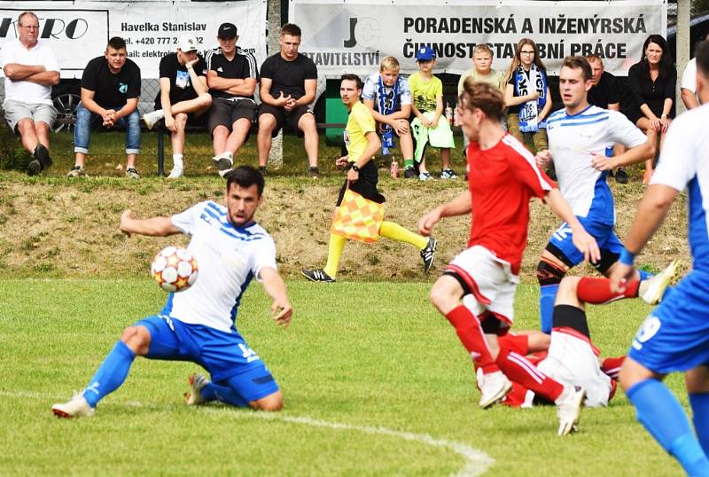 Fotbalová I.A třída: Mirovice - Strunkovice 1:0.