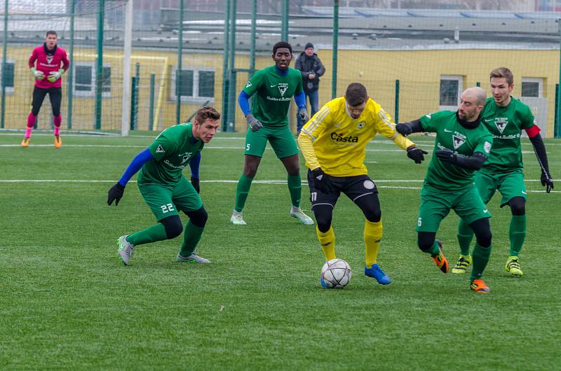 Písečtí fotbalisté v přípravě remizovali s Vlašimí